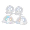 Operitacx Large Flower Bead Caps Hole Crystal Jellyfish Beads for