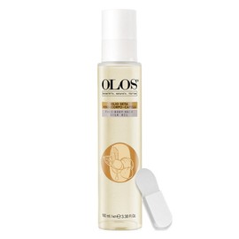 Olos Face Body Hair Silk Oil + Spatula Set, 1 piece, 100ml / 올로스 페이스 바디 헤어 실크 오일 + 스파츌라 세트, 1개, 100ml
