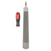 Qlvily 18 Inch Hoof Rasp, Horseshoe File with Rubber Handle,