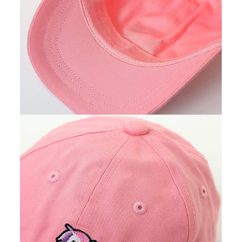 Julerwoo - Gorra de béisbol de unicornio para niñas, de