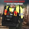 CRIPOP 13 Inch Wide Mouth Tool Bag, Heavy Duty Tool