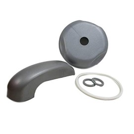 Diverter Valve 4" Kit 2007+ JAC Premium Spa Cap, Handle & O-Rings Hot Tub