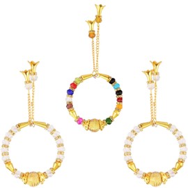 Efulgenz Indian Handmade Pearl Beaded Lumba Bracelet Bangle Jewelry Set for Women