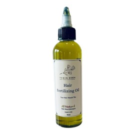 Concentrated Hair Fertilizing Oil – 100% Natural Hair Growth & Nourishment with Rosemary & Hair-Loving Oils and Herbs– Strengthens, Moisturizes, and Promotes Healthy Hair – 4 oz**