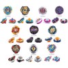 FGFXL Battling Top Set, Burst Gyro Toys 10 Spinning Tops