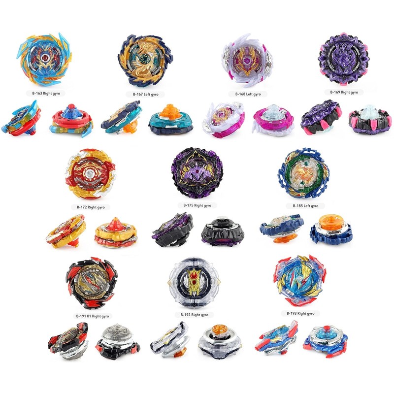 FGFXL Battling Top Set, Burst Gyro Toys 10 Spinning Tops