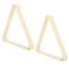 2Pcs Billiard Triangle Rack Strong Snooker Ball Frame for 5.25cm