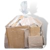 Plasticplace 18 Gallon Clear Recycling Trash Bags │ 1.2 Mil
