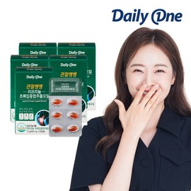 Daily One Joint Ssangsang Liprinol Green Lipped Mussel Extract Oil 400mg / 데일리원  관절 쌩쌩 리프리놀 초록입홍합 추출 오일 400mg X 30캡슐 5통