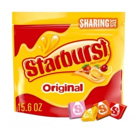 STARBURST Original Fruit Chews Chewy Easter Candy, Sharing Size, 15.6 oz Bag, Fr