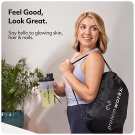 Protein Works - Collagen 360, Powder Supplement, Type I & III, High Protein, Unflavoured & Natural, 480g, 32 Servings