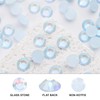 Novani 3000 Pieces Flatback Rhinestones Glass Round Gems F-Lt.Blue Crystals