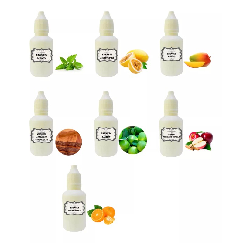 La Brujita Wax 8 Esencias 15 Ml Para Jabón, Masajes,