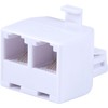 Power Gear Telephone Duplex Adapter, Home or Office, Compatible with