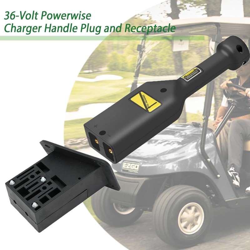 Charger Handle Plug Socket for EZGO TXT 36V Golf Carts