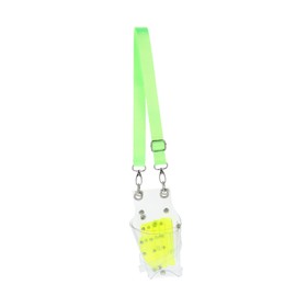 Gatuida Multi Functional Hairdressing Waist Bag Portable Barber Scissors Pouch for Hair Stylists Lightweight PVC Tool Holder for Combs and Clips for Salon and Outdoor Use Fluorescent Green