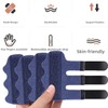 Reppkyh Finger Splints Trigger Finger Braces for Ankle, Pack of