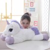 Jextech Peluche Unicornio Rosa Morado 110 Cm Jumbo Gigante Grande