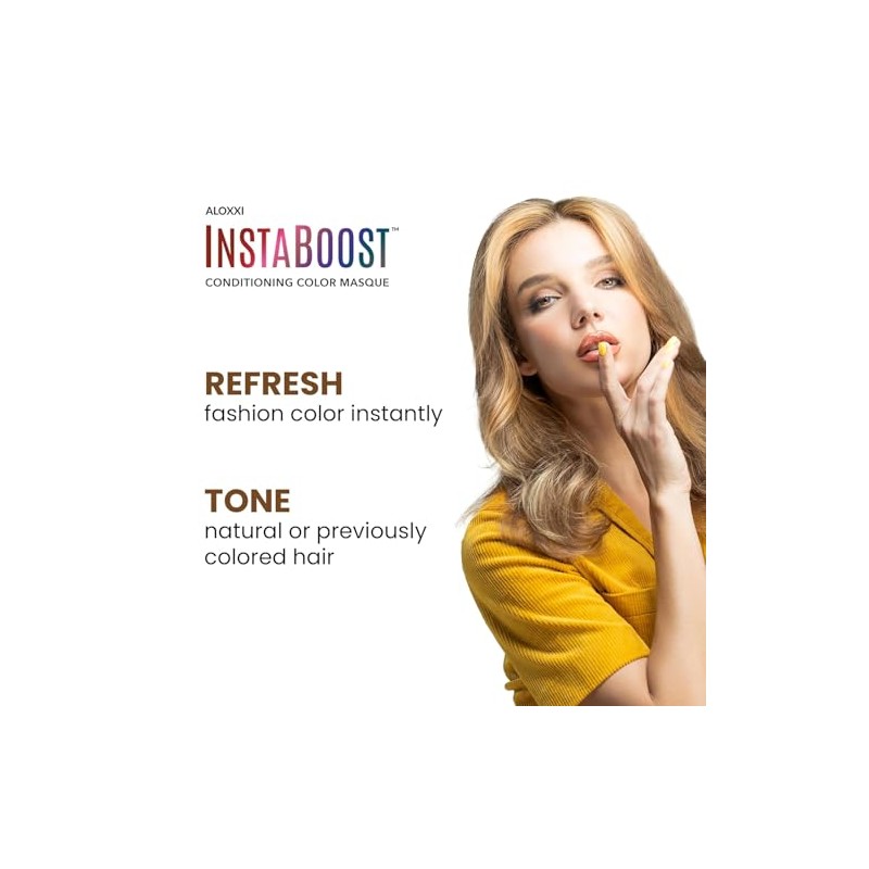 ALOXXI InstaBoost Conditioning Color Masque, Golden Heiress, 6.8 Fl. Oz.