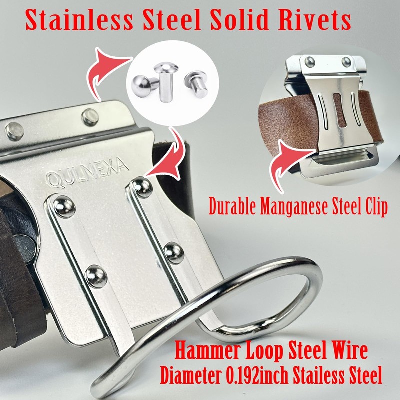 Hammer Holder, Drill Holster, Stainless Steel Hammer Holster,Hammer Holder for