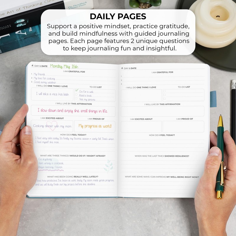 Clever Fox Self-love Journal – Guided Self-Discovery Log for Self-care,
