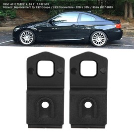 Aramox Headlight Mount Tab,Car Headlight Tab Repair Kit Replacement ABS for E92 Coupe / E93 Convertible ‑ 328i / 335i / 335is OE:63117182519