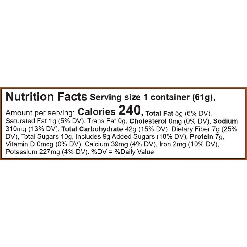 BOB'S RED MILL Gluten Free Oatmeal Cup Maple Brown Sugar,