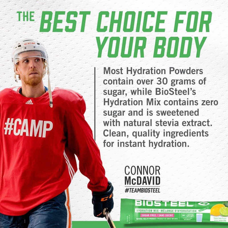 BioSteel Hydration Mix, Great Tasting Hydration with Zero Sugar, and