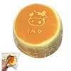 ミニスクイーズ 押出玩具食品シリーズ水感押出圧力緩やかで高弾性手触り柔軟で弾力性のある緩和 スクイーズ ケーキ，時間手の筋肉緩和記念日誕生日プレゼントパーティープレゼント子供大人共通 ﻿ (ケーキ)