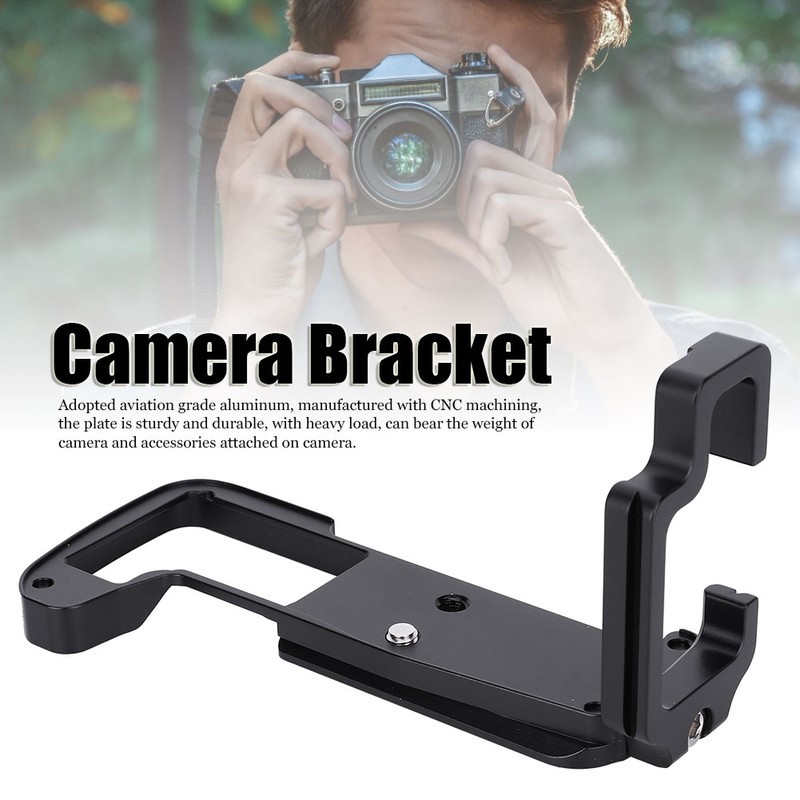Aluminum Quick Release Plate L bracket Vertical Shooting for Olympus