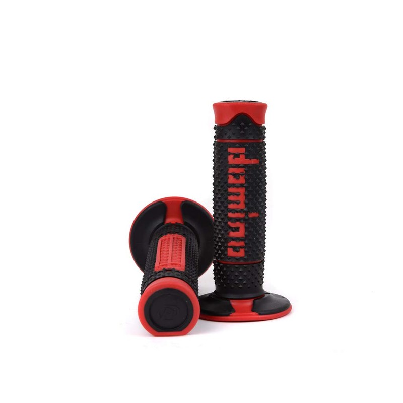Domino Off-Road Grips Black/Red