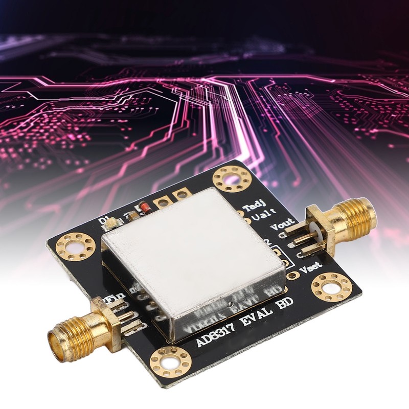 Logarithmic Detector Module ‑55‑0dBm AD8317 60dB 1M‑10GHz Logarithmic Amplifier for