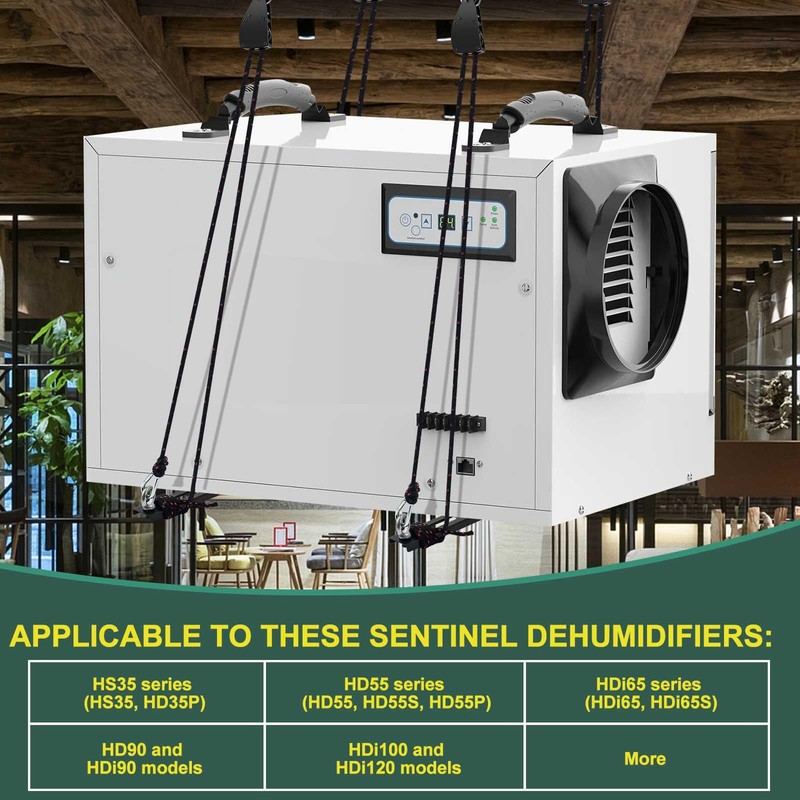 Hanging Kit for Dehumidifiers in Crawl Spaces & Basements |