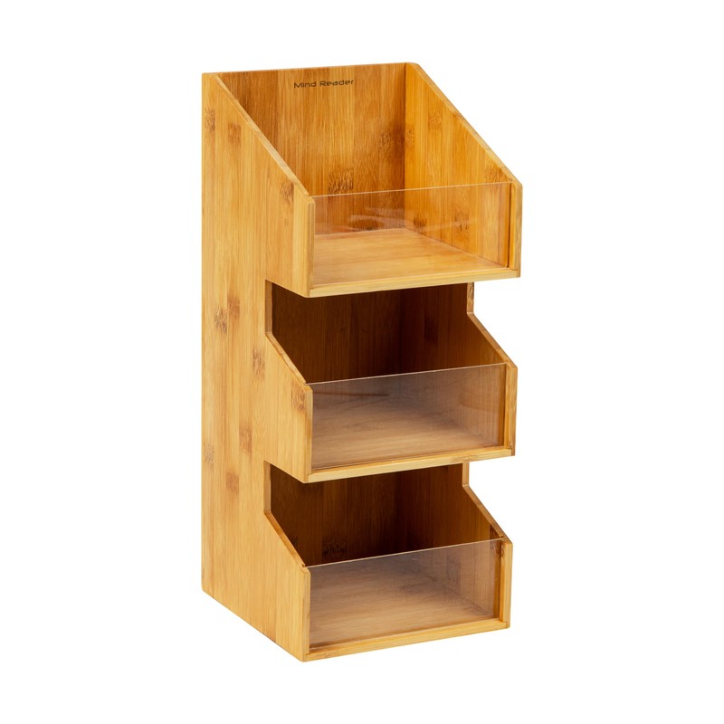 Mind Reader Coffee Condiment Station, Countertop Organizer, Coffee Bar, Rayon
