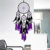 Donko Purple and Black Large Dream Catcher