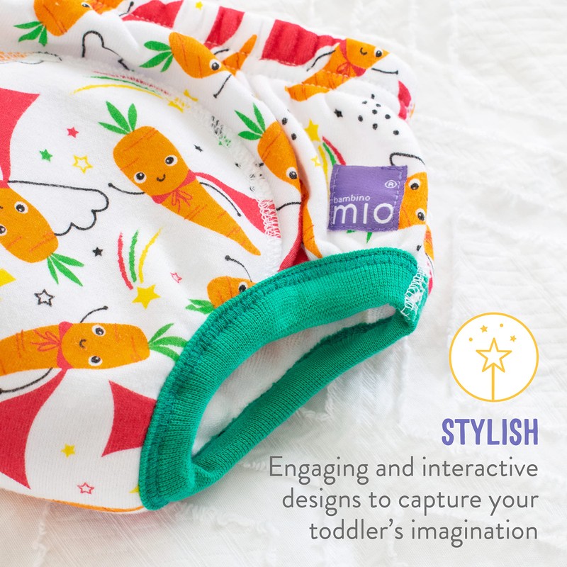 Bambino Mio, Reusable Potty Training Pants for Boys and Girls,