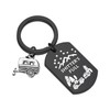 POTIY Shitter's Full Keychain RV Key Chain Christmas Vacation Gift