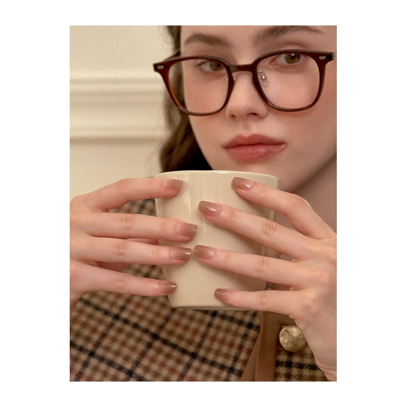 Reusable Nail Tip Rooibos Tea (Regular Square) / 리유저블 네일팁