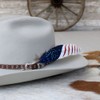 Willow Lane Hat Co Western Hat Feather with 76 Bennington