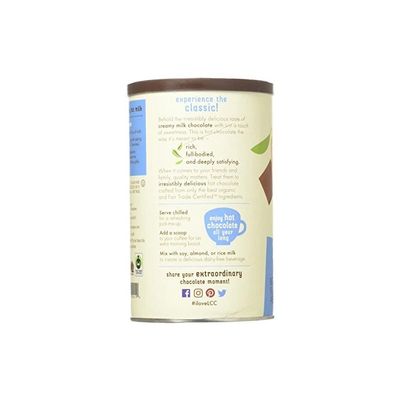 Lake Champlain Organic Hot Chocolate Drink Concentrate 16 Ounce Pack