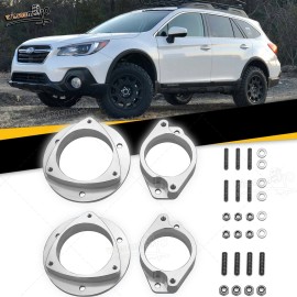 WSAYS 2'' Billet Lift Kit Spacers for 2010-2015 Subaru Legacy & Outback & FRS / BRZ