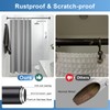 Heavy Duty Shower Rod - Industrial Shower Curtain Rod Wall