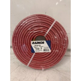 Radnor 1/4" x 50' EPDM Rubber Twin Welding Hoses W/BB Hose Fittings 64003326