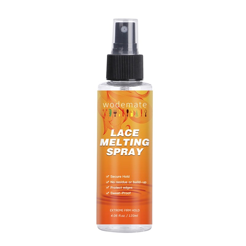 wodemate Lace Melting Spray, Extreme Hold Melting Spray for Glueless