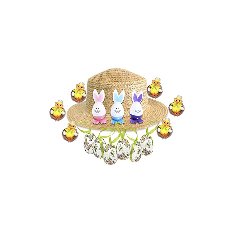 by Robelli Girls Easter Bonnet Complete Kit Multicoloured