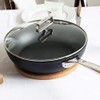 Cristel Castel'Pro Domed Glass Lids With Fixed Stainless Handle (6.5")