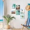 HPNIUB Summer Green Beach Wall Art