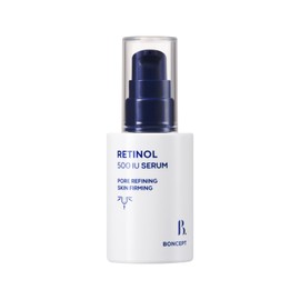 BONCEPT RETINOL 500IU SERUM, 1.01fl.oz/30ml, Gentle&Non-Greasy Serum, Hydrating, Lightweight, Soothing, Calming, Nourishing, Moisture-Boosting, Revitalizing Facial Serum