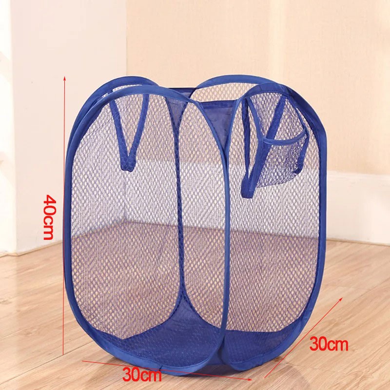 Laundry Sorting Basket Foldable – Mesh Laundry Basket Foldable Small