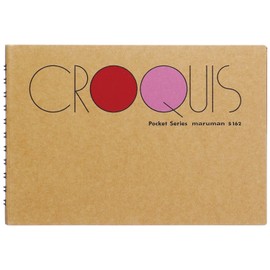 Maruman S162 Pocket Crocky, Cream Cotton Paper